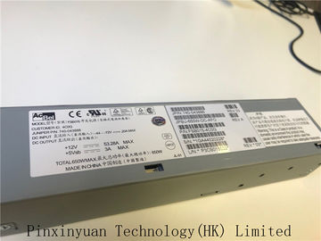 China Fuente de alimentación del servidor de JPSU-650W-DC-AFO 650W, fuente de alimentación EX4550 QFX5100 de la fuente de corriente continua Del servidor proveedor
