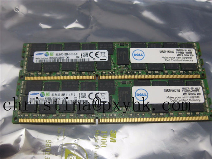 Módulo de la memoria del servidor de Dell SNPJDF1MC/16G JDF1M, memoria R410 R420 R510 R515 R710 del servidor 16gb