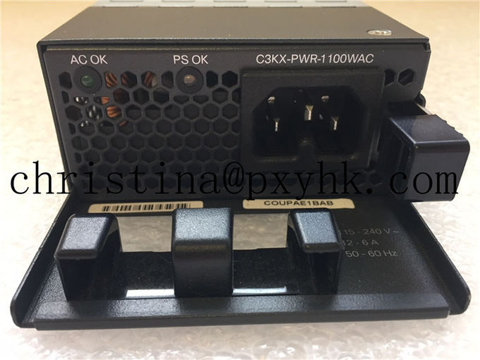 Interruptores de la fuente de alimentación del servidor de Cisco C3KX-PWR-1100WAC WS-C3750X/WS-C3560X, fuente de alimentación del estante del servidor