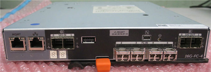 Regulador del servidor de W45ck, puerto 16gb/S Fc del patio de Powervault Md3860f del regulador de la incursión de Dell