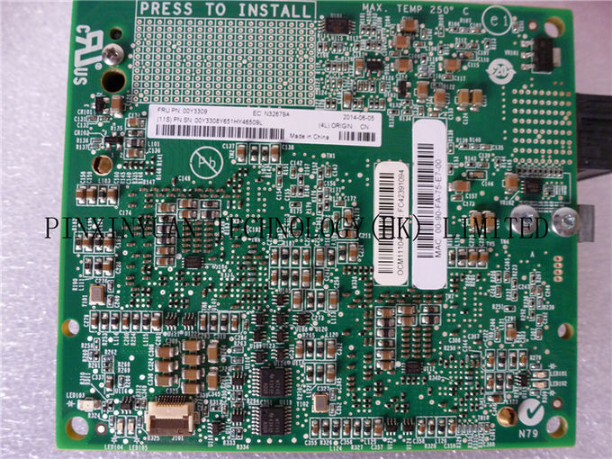 La TARJETA del conductor 00Y3309 de la fibra óptica de los PUERTOS de IBM LENOVO 10GB 4 APOYA INTE XEON PROC ES-2600