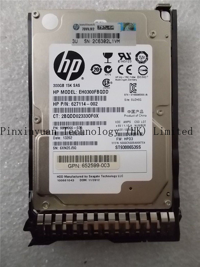 HP 300GB 15K SAS 6G 2,5" HDD 653960-001 EG0300FCBVC 652611-B21 652625-002 Gen8