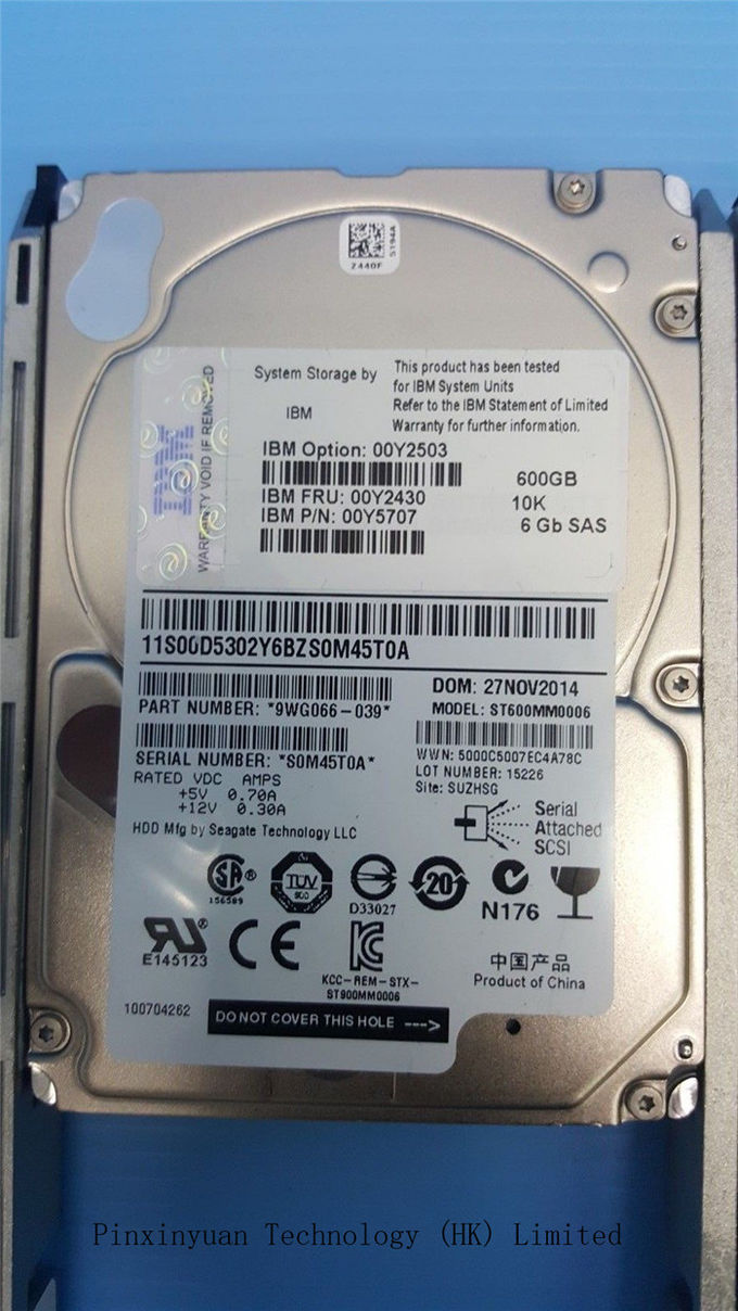 Unidad de disco duro del servidor de V3500 V3700, disco duro de la empresa de IBM 00Y2503 00Y2430 00MJ146 Sata