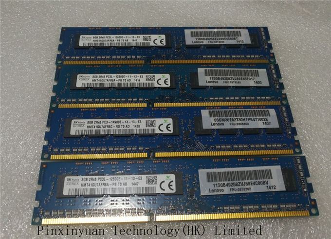 (2x 8Gb) Ram inseparado 35V Lenovo del ECC 2Rx8 DDR3-1600 megaciclo 1 del módulo PC3L-12800E de la memoria del servidor 16gb 03T8262