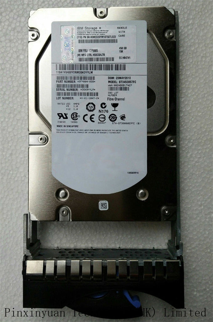 servidor estable de alta velocidad compatible del disco duro DS8000 652564-B21 del servidor de 17P9905 450GB 15K Sata