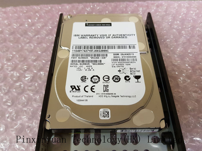 Servidor interno 6GB 85Y6186 del disco duro 2,5 de los productos 2018 1TB SAS 7.2K 2076-3271