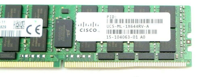 Fuente de alimentación del servidor del ECC de LRDIMM UCS-ML-1X644RV-A Cisco 64GB compatible DDR4-2400Mhz 4Rx4 1.2v