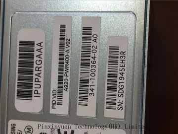 Radar de vigilancia aérea 920 series de la agregación de los servicios del servidor de la alta del puerto de la fuente de alimentación de la densidad fuente A920-PWR400-A del router proveedor
