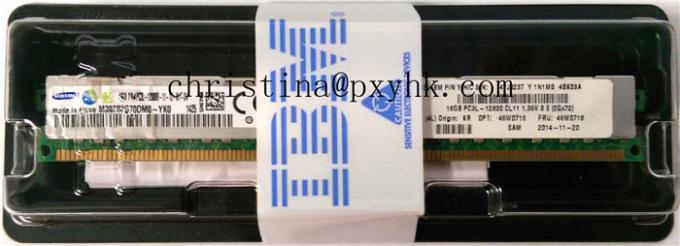 Barra 16GB HS22 HS22V HS23 HX5 de la memoria de IBM 46W0718 46W0716 47J0237