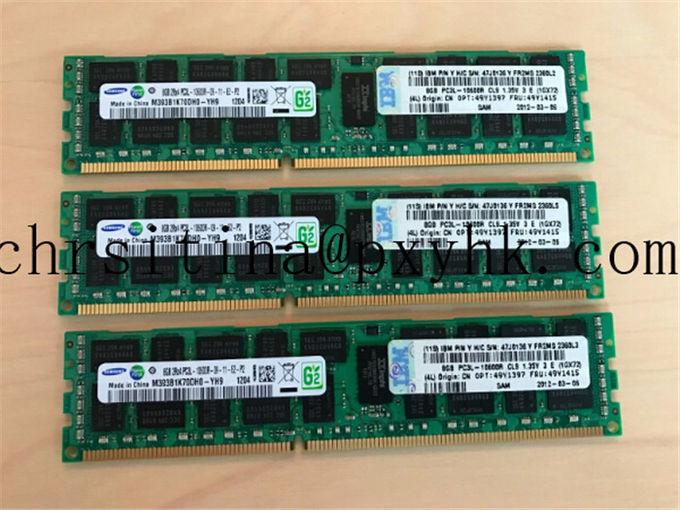 Memoria 49Y1397 49Y1415 IBM 8GB DRR3 1333 X3650M2 M3 M4 del servidor de IBM