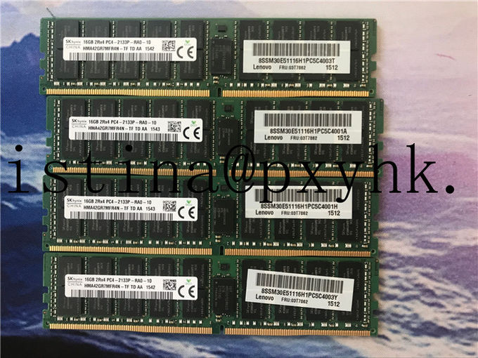 Memoria asociativa 03T7862 2RX4 PC4-2133P RDIMM del servidor Ddr4 de Lenovo