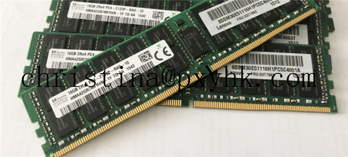 Memoria asociativa 03T7862 2RX4 PC4-2133P RDIMM del servidor Ddr4 de Lenovo