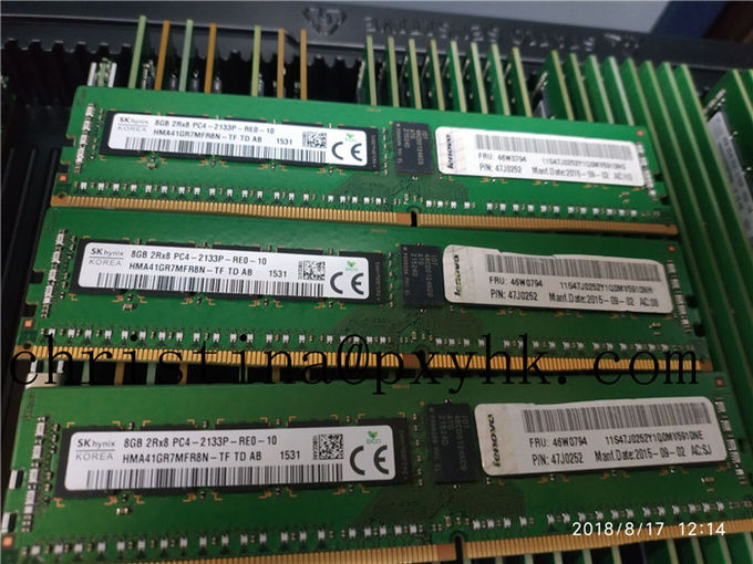 Ram TruDDR4 PC4 RAM 46W0792 46W0794 47J0252 del servidor de IBM 8gb