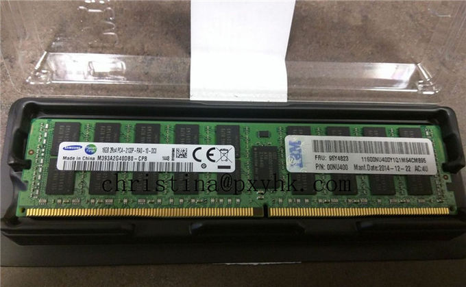 Barra 16G 2RX4 DDR4 2133 de la memoria del servidor de Lenovo 95Y4823 95Y4821 del módulo de la memoria del servidor de IBM