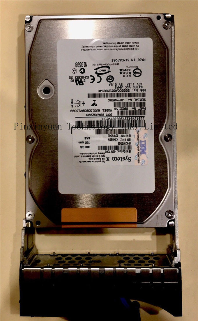 CALIFIQUE IBM 43X0805 - 300GB, 15K RPM, 3,5" SAS - disco duro de 43W7506 43W7508