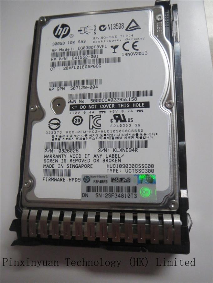 HP 653955-001 300GB 6G SAS 2,5" bandeja HDD del disco duro 693559-001 w de Gen8 652566-001
