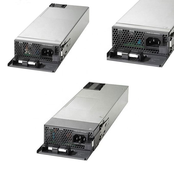 El modo PoE del catalizador de Cisco de 3650 de la serie del interruptor del servidor de corriente continua Config de la fuente permitió PWR-C2-640WDC